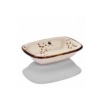 By Bone Elegance Zest 18 cm Dik Kayık Tabak