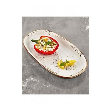 By Bone Porselen Elegance 19 cm Oval Tabak