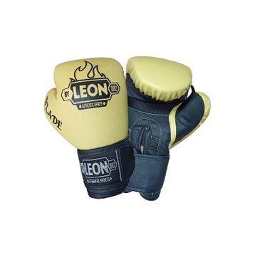 By Leon 1982 Leon Blade Training Sarı Boks Kickboks ve Muay Thai Eldiveni