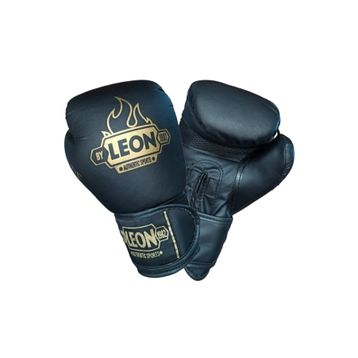 By Leon 1982 Leon Blade Training Siyah Boks Kickboks ve Muay Thai Eldiveni