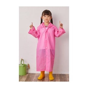 By Marine BYMCYGM003 Pembe Çocuk Yağmurluk