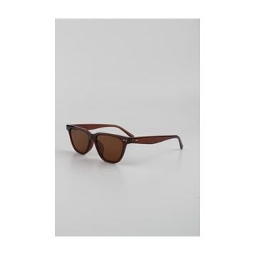 By Marine G24FT1061R03 Kahverengi UV400 Filtre Kadın Güneş Gözlüğü