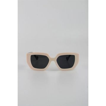 By Marine G24FT1253R06 Krem UV400 Filtre Kadın Güneş Gözlüğü