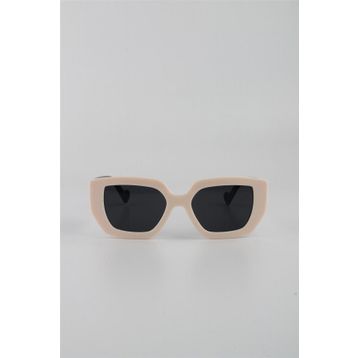 By Marine G24FT1253R06 Krem UV400 Filtre Kadın Güneş Gözlüğü