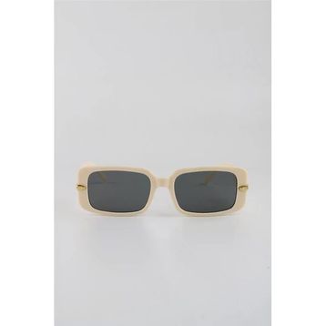 By Marine G24FT8R06 Krem UV400 Filtre Kadın Güneş Gözlüğü