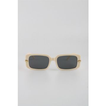 By Marine G24FT8R06 Krem UV400 Filtre Kadın Güneş Gözlüğü
