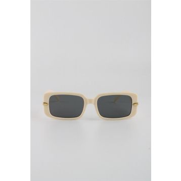 By Marine G24FT8R06 Krem UV400 Filtre Kadın Güneş Gözlüğü