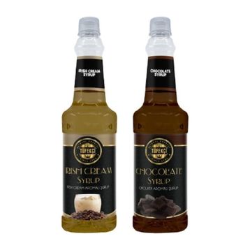 By Tüfekçi 2x750 ml İrısh Cream ve Beyaz Çikolata Şurubu