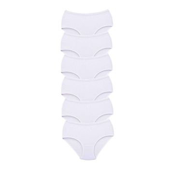 Byline Beyaz 3 xl 6 Adet Tutku Kadın Yüksek Bel Bato Kalın Lastik Külot