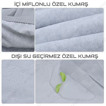 ByLizard Skoda Octavia 2 2004-2012 Araba Örtüsü Branda