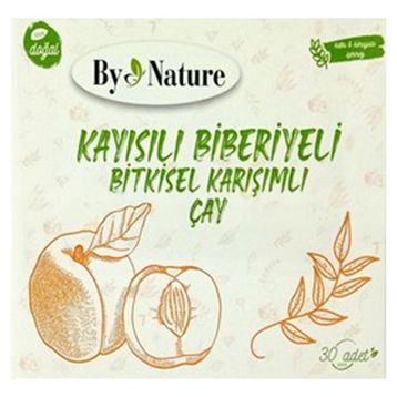Bynature Kayısılı Biberiyeli 30'lu Bitkisel Karışımlı Çay