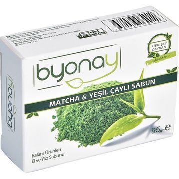 Byonay 95 gr Matcha & Yeşil Çaylı Sabun