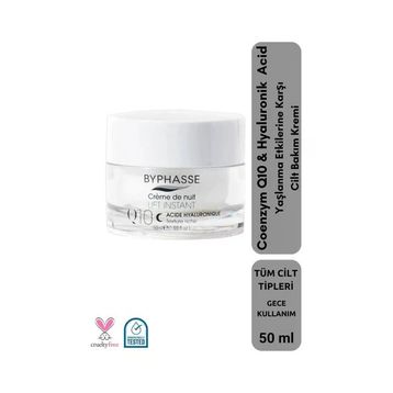 Byphasse Coenzym Q10 Yaşlanma Karşıtı ve Toparlayıcı 50 ml Gece Kremi