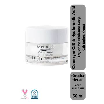 Byphasse Coenzym Q10 Yaşlanma Karşıtı ve Toparlayıcı 50 ml Gece Kremi