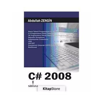 C# 2008 - Abdullah Zengin