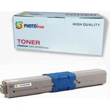 C332-46508733 Sarı Oki Muadil Toner