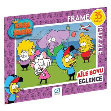 CA Games 1 Kral Şakir 35 Parça Frame Puzzle