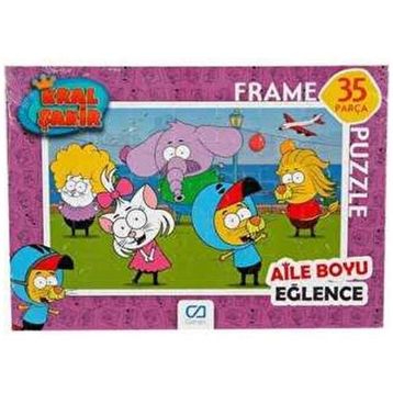 CA Games 1 Kral Şakir 35 Parça Frame Puzzle