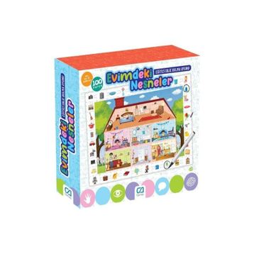 CA Games 100 Parça Evimdeki Nesneler Puzzle
