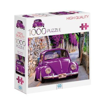 CA Games 1000 Parça Mor Araba Puzzle
