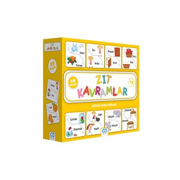 CA Games 18906506 Zıt Kavramlar Eğitici Puzzle