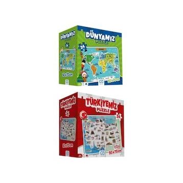 CA Games 2'li 5025-5079 Yer Puzzle Seti