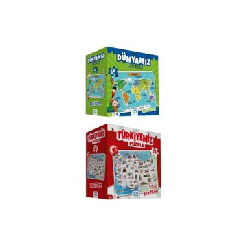 CA Games 2'li 5025-5079 Yer Puzzle Seti