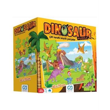 CA Games +3 Yaş Dinozorlar Yer Puzzle