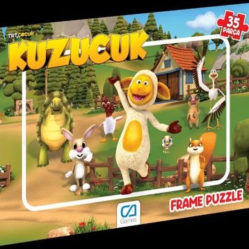 CA Games +3 Yaş Kuzucuk 35 Parça Frame Puzzle