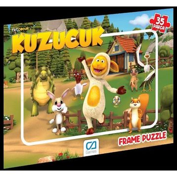 CA Games +3 Yaş Kuzucuk 35 Parça Frame Puzzle