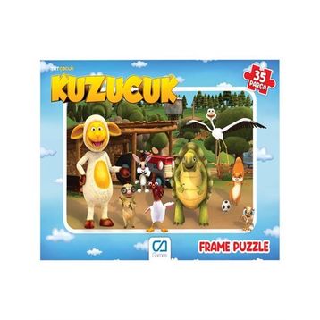 CA Games +3 Yaş Kuzucuk 35 Parça Frame Puzzle