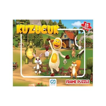 CA Games +3 Yaş Kuzucuk 35 Parça Frame Puzzle