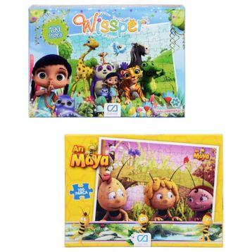 CA Games +3 Yaş Wissper ve Arı Maya Puzzle 2’li Set