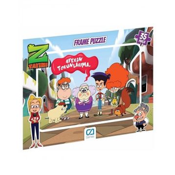 CA Games +3 Yaş Z Takımı 35 Parça Frame Puzzle