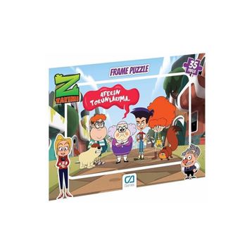 CA Games +3 Yaş Z Takımı 35 Parça Frame Puzzle