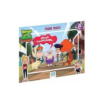 CA Games +3 Yaş Z Takımı 35 Parça Frame Puzzle