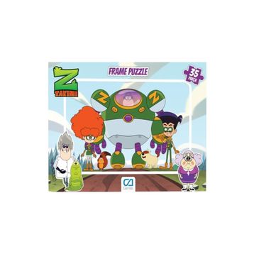 CA Games +3 Yaş Z Takımı 35 Parça Frame Puzzle