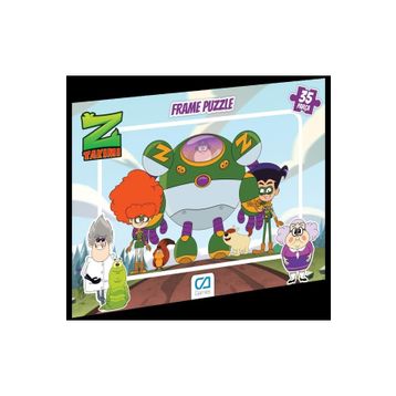 CA Games +3 Yaş Z Takımı 35 Parça Frame Puzzle