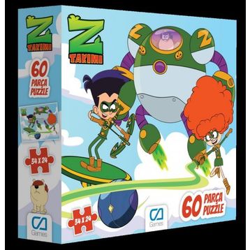 CA Games +3 Yaş Z Takımı 60 Parça Puzzle