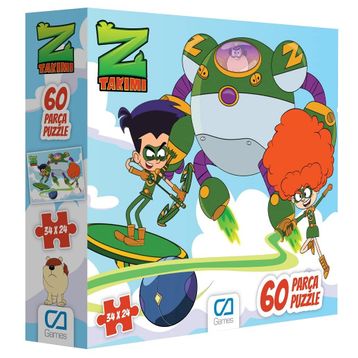 CA Games +3 Yaş Z Takımı 60 Parça Puzzle