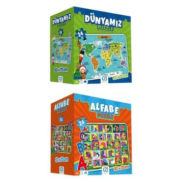 CA Games (5025-5027) 2'li Yer Puzzle Seti