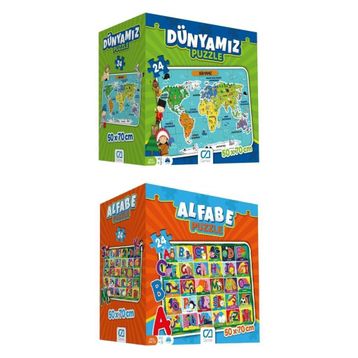 CA Games (5025-5027) 2'li Yer Puzzle Seti
