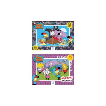 CA Games 5049-5050 35 Kral Şakir Frame Puzzle