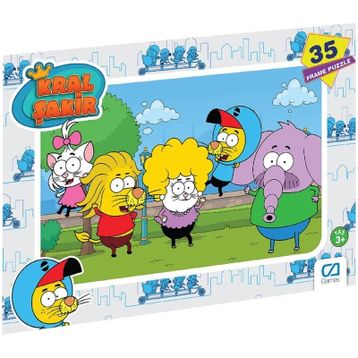 CA Games 5049-5050 35 Kral Şakir Frame Puzzle