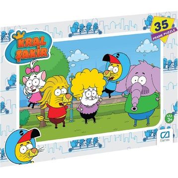 CA Games 5049-5050 35 Kral Şakir Frame Puzzle