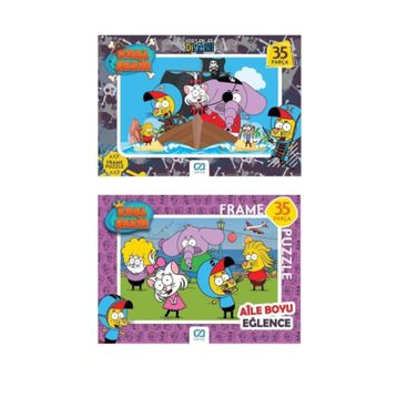 CA Games 5049 Kral Şakir 35 Parça Frame Puzzle