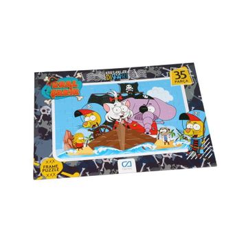 CA Games 5049 Kral Şakir 35 Parça Frame Puzzle