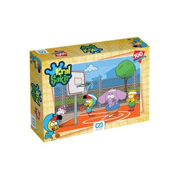 Ca Games 5068 Kral Şakir 100 Parça Çocuk Puzzle