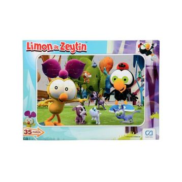 CA Games 5082 Limon İle Zeytin 35 Parça Frame Puzzle