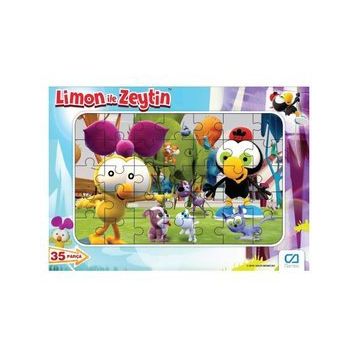 CA Games 5082 Limon İle Zeytin 35 Parça Frame Puzzle